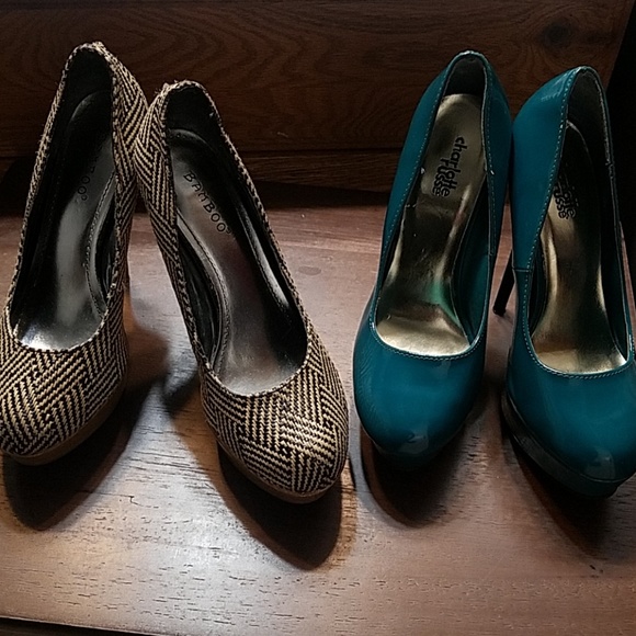 Shoes - BUNDLE!!! 2 PAIRS OF STILLETTOES